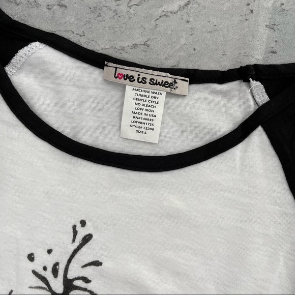 Run Now Wine Later print raglan t-shirt - Picture 5 of 6